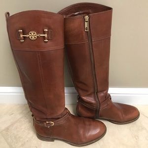 Tory Burch riding boots!